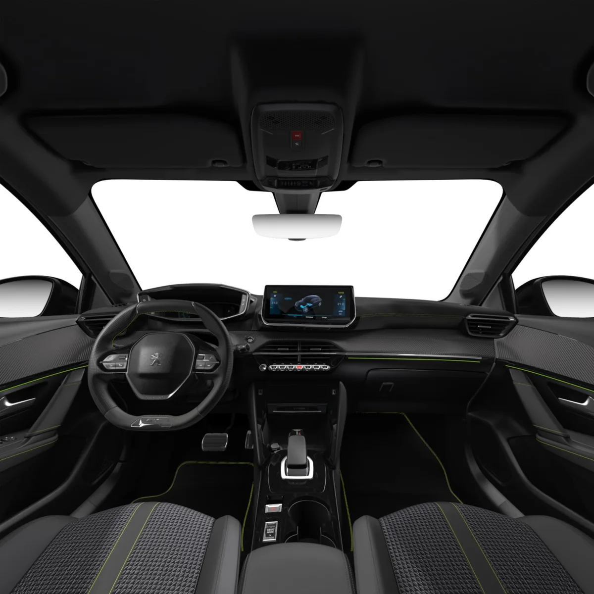 Peugeot 208 e-GT Electrique 136ch Electrique 5 portes Gris Artense — visuel 7