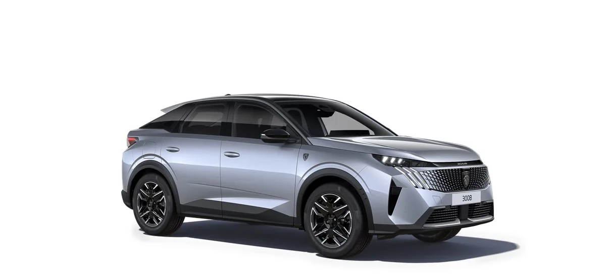 Peugeot Nouveau 3008 GT MHEV Micro Hybride 145ch Sans plomb 5 portes Gris Artense