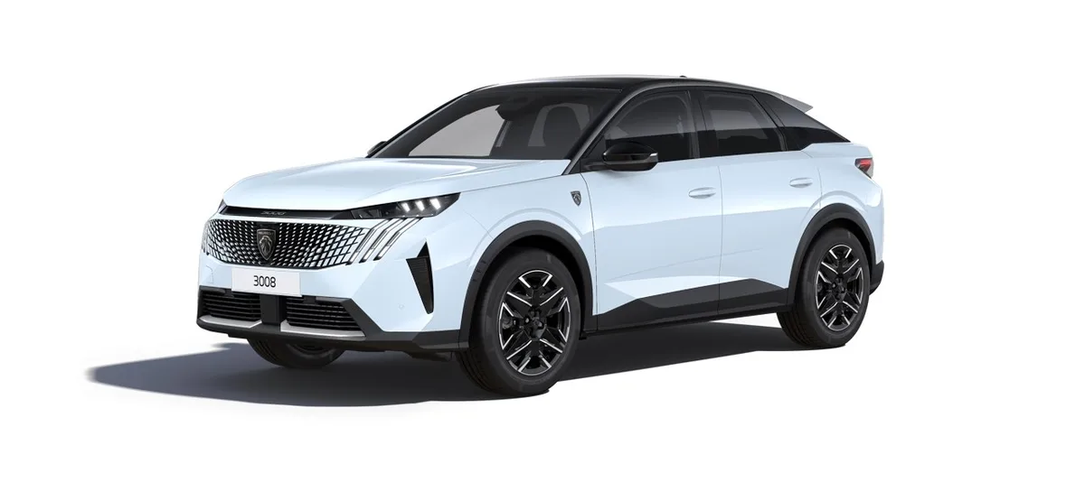 Peugeot Nouveau 3008 GT MHEV Micro Hybride 145ch Sans plomb 5 portes Blanc Okénite vernis métallisée — visuel 6