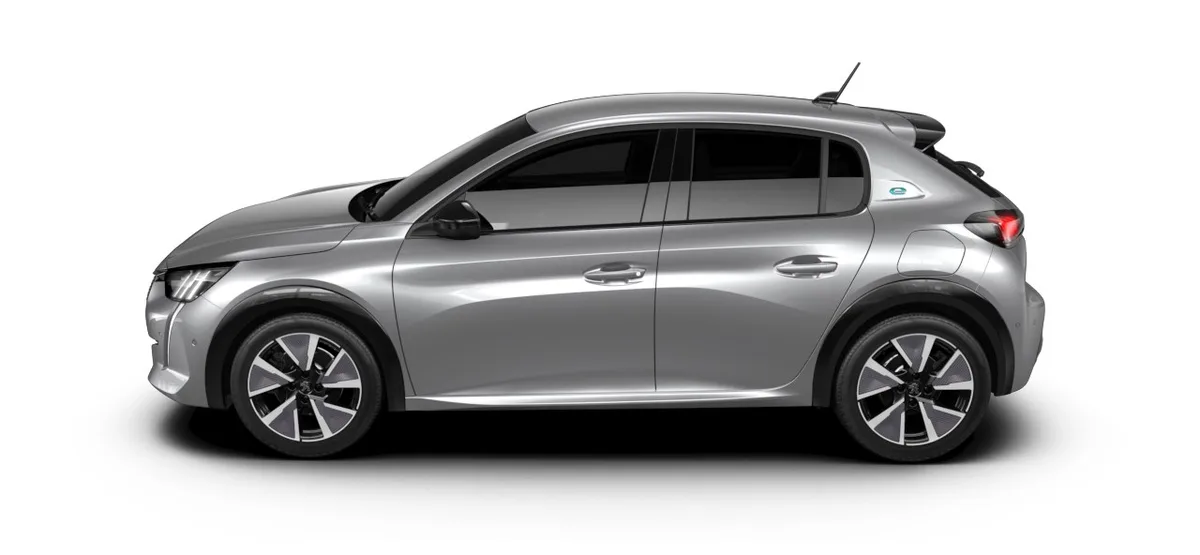 Peugeot 208 e-GT Electrique 136ch Electrique 5 portes Gris Artense — visuel 4