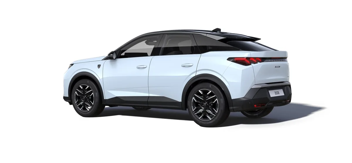 Peugeot Nouveau 3008 GT MHEV Micro Hybride 145ch Sans plomb 5 portes Blanc Okénite vernis métallisée — visuel 4
