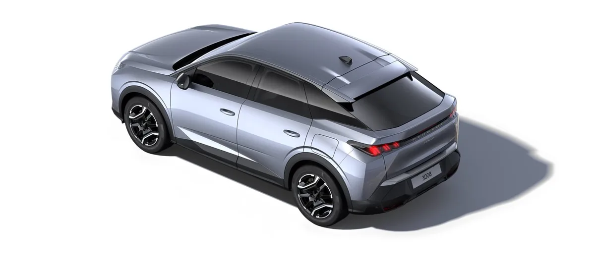 Peugeot Nouveau 3008 ALLURE MHEV Micro Hybride 145ch Sans plomb 5 portes Gris Artense — visuel 2
