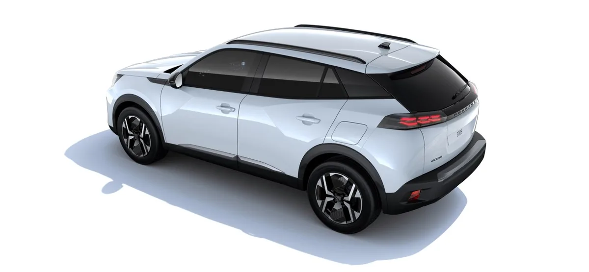 Peugeot Nouvelle 2008 ALLURE  100ch Sans plomb 5 portes Blanc Okénite vernis métallisée — visuel 4