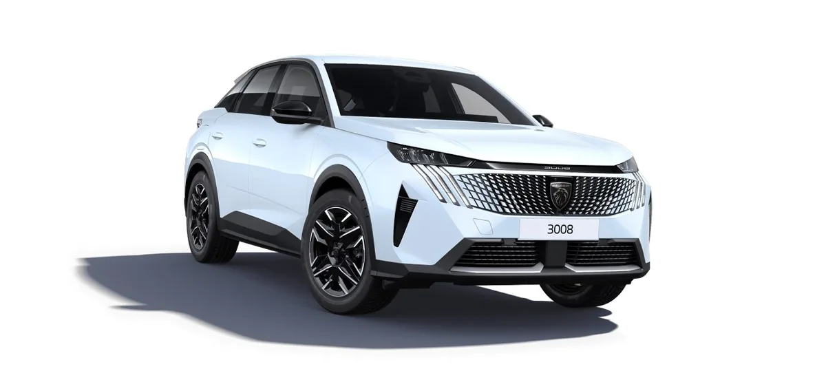 Peugeot Nouveau 3008 ALLURE MHEV Micro Hybride 145ch Sans plomb 5 portes Blanc Okénite vernis métallisée — visuel 2