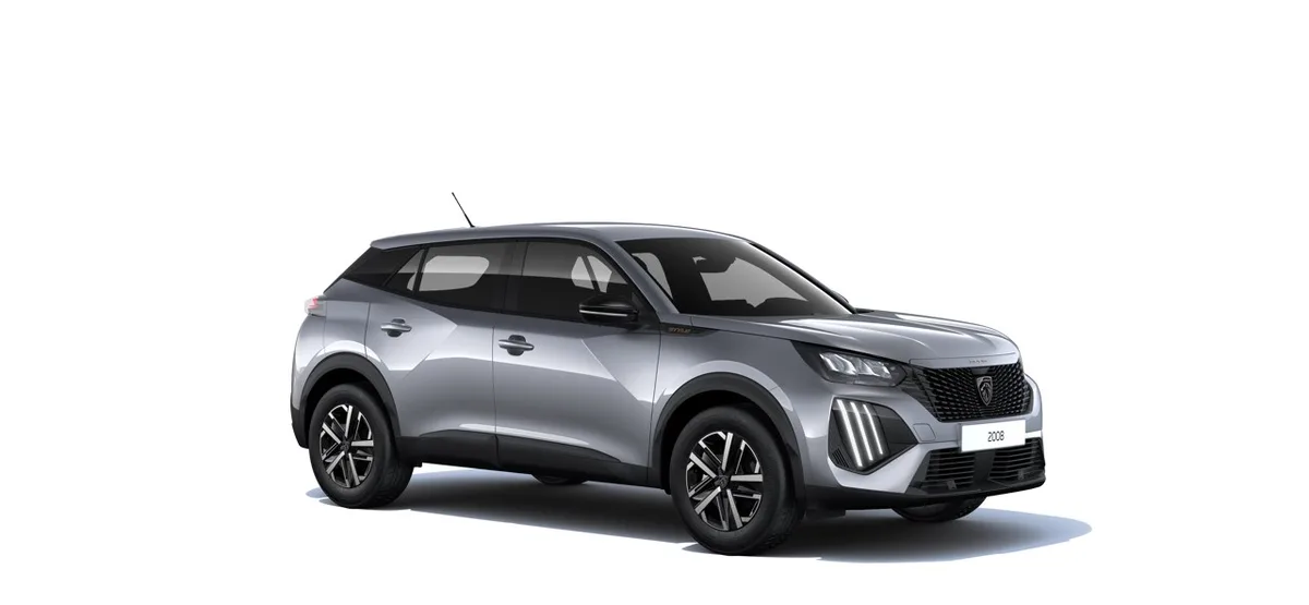 Peugeot Nouvelle 2008 STYLE  100ch Sans plomb 5 portes Gris Artense — visuel 3