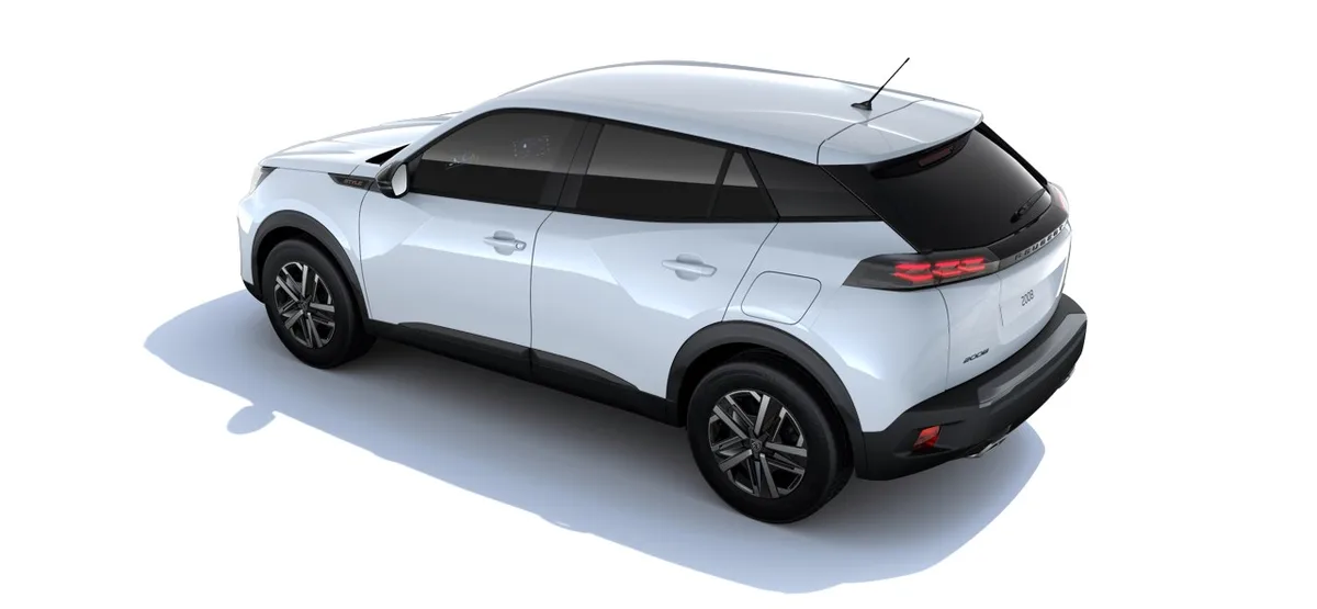 Peugeot Nouvelle 2008 STYLE  100ch Sans plomb 5 portes Blanc Okénite vernis métallisée — visuel 3