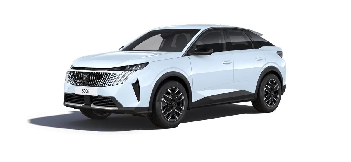 Peugeot Nouveau 3008 ALLURE MHEV Micro Hybride 145ch Sans plomb 5 portes Blanc Okénite vernis métallisée — visuel 6