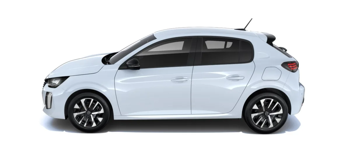Peugeot Nouvelle 208 STYLE  100ch Sans plomb 5 portes Blanc Okénite vernis métallisée — visuel 4