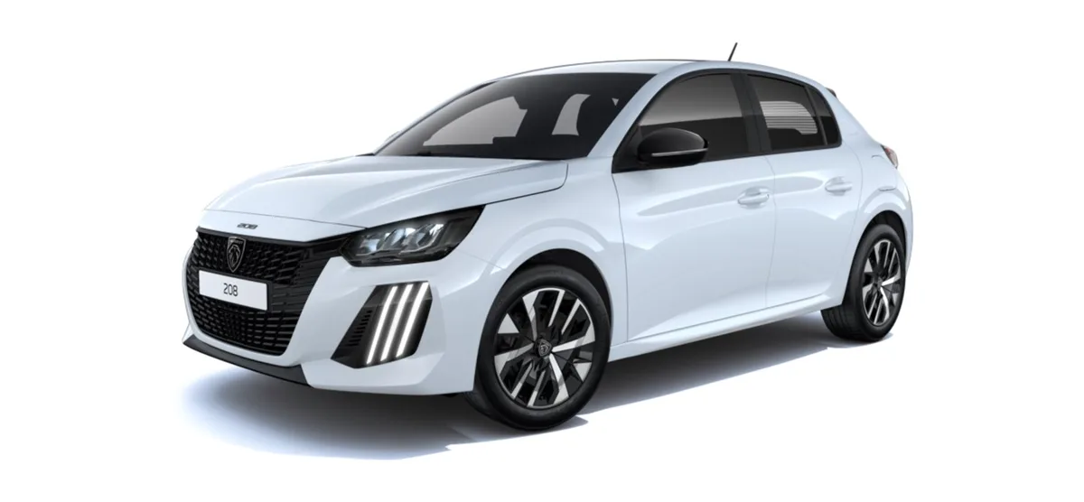 Peugeot Nouvelle 208 STYLE  100ch Sans plomb 5 portes Blanc Okénite vernis métallisée — visuel 5
