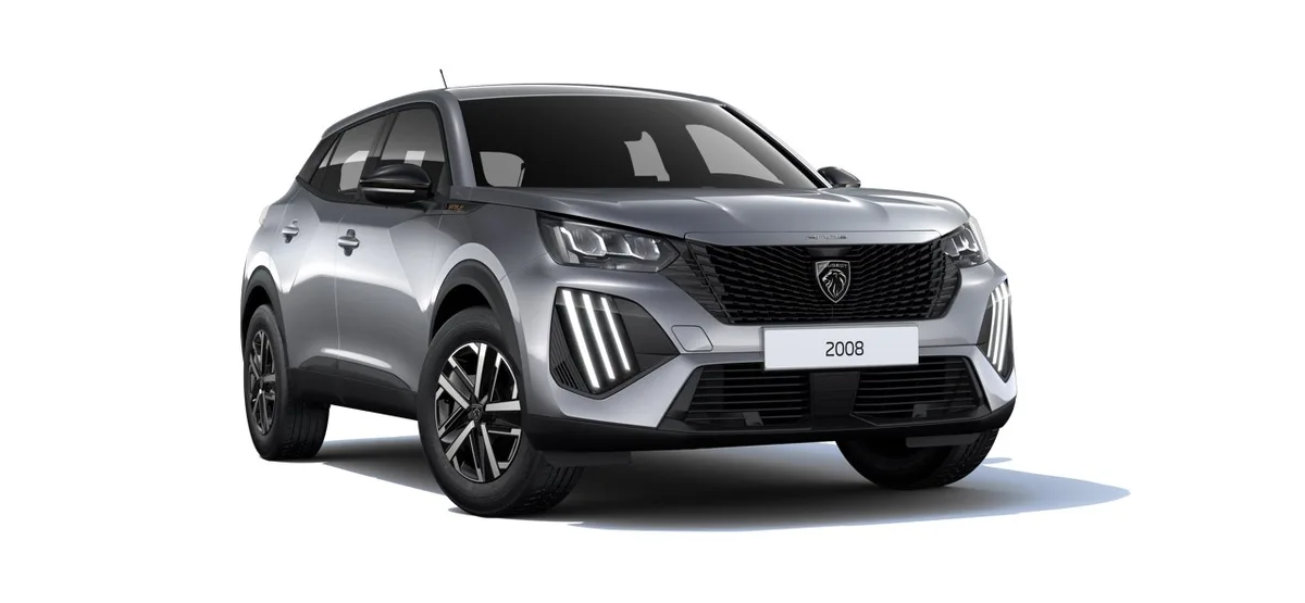 Peugeot Nouvelle 2008 STYLE  100ch Sans plomb 5 portes Gris Artense — visuel 6