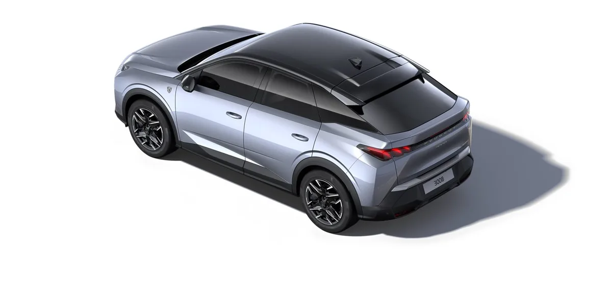 Peugeot Nouveau 3008 GT MHEV Micro Hybride 145ch Sans plomb 5 portes Gris Artense — visuel 3